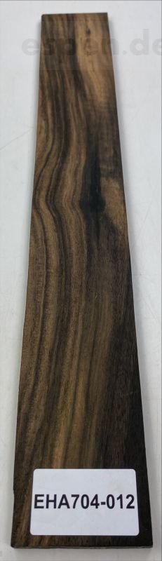 Fretboard African Ebony 510x72x10mm Unique Piece #012